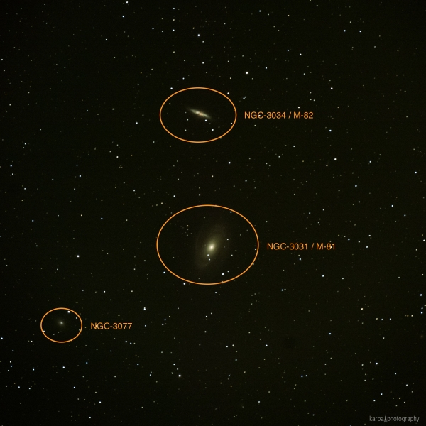Bode\'s Nebulae