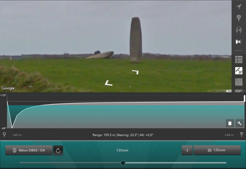 Photo-Transit - Kergadiou Menhirs (Street View)