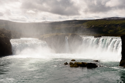 Goðafoss in the afternoon