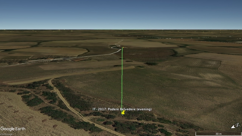 Google-Earth - Podere Belvedere (evening)