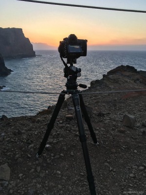 Shooting sunset